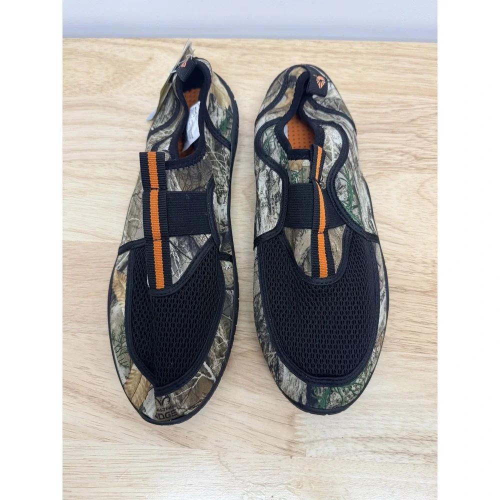 O'Rageous Men's Realtree Camo Drainage Aquasock Water Shoes Size 8D #15